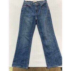 Levi's 512 Perfectly Slimming Bootcut Medium Wash Jeans Blue Denim Size 10